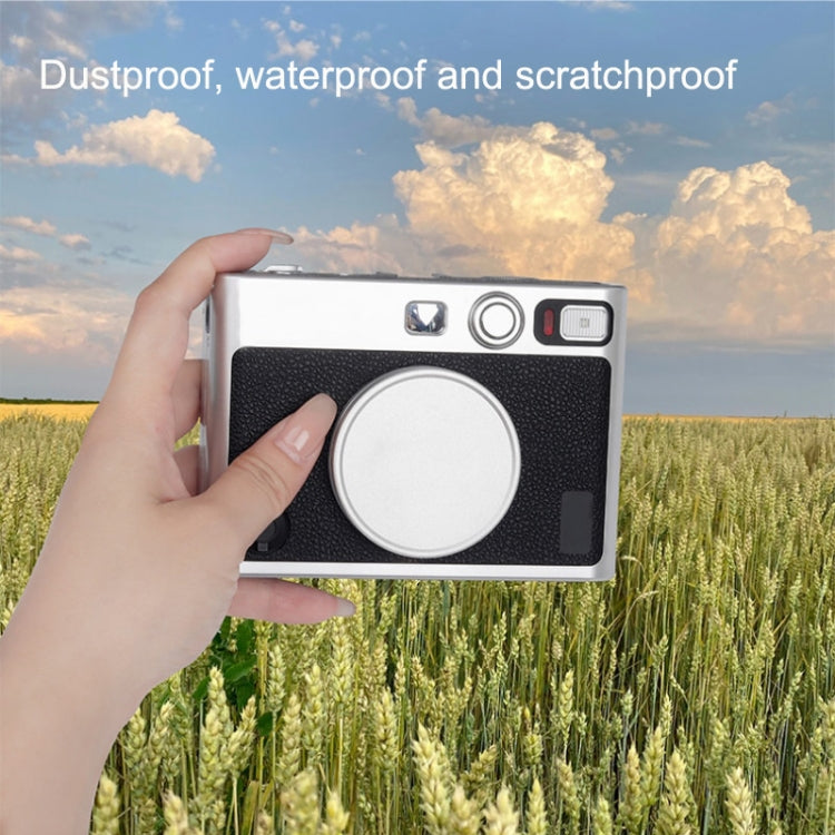 Per FUJIFILM Instax Mini EVO Copriobiettivo per fotocamera Coperchio protettivo in lega di alluminio, Camera Lens
