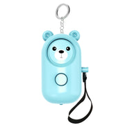 130dB LED Personal Alarm Pull Ring Prodotti per autodifesa all'aperto, Bear Style (Light Blue), Bear Style (Pink), Bear Style (Blue), Bear Style (Purple), Bear Style (Orange), Bear Style (Green), Ordinary Style (Pink), Ordinary Style (Blue)