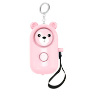 130dB LED Personal Alarm Pull Ring Prodotti per autodifesa all'aperto, Bear Style (Light Blue), Bear Style (Pink), Bear Style (Blue), Bear Style (Purple), Bear Style (Orange), Bear Style (Green), Ordinary Style (Pink), Ordinary Style (Blue)
