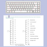 Kit tastiera meccanica personalizzata con retroilluminazione RGB cablata con albero hot swap, Beige, Black Transparent, Green Transparent, Purple Transparent