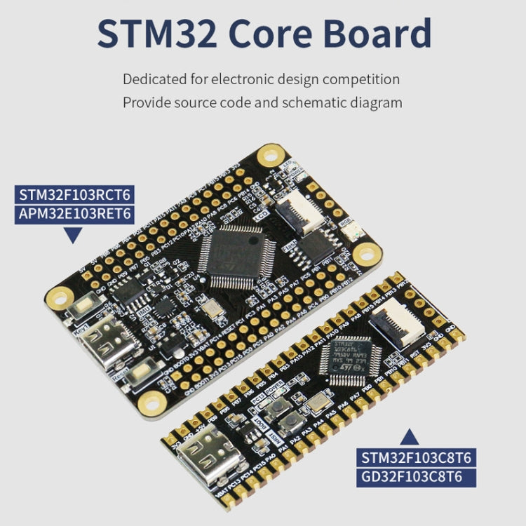 Scheda sviluppo STM32F103RCT6 con schermo TFT 0.96"
