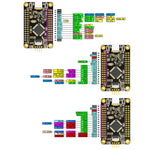 Scheda sviluppo STM32F103RCT6 con schermo TFT 0.96"