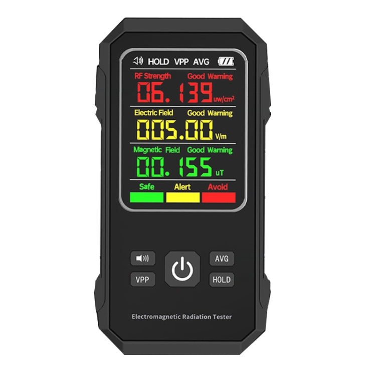 Rilevatore di radiazioni elettromagnetiche Rilevatore di radiazioni ad alta frequenza, VT-ER1 Black, VT-ER1 White