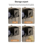 Per Dyson Asciugacapelli Supporto da parete per bagno Scaffale portaoggetti, Simple White, Simple  Black, Simple  Gray, Upgrade White, Upgrade Black, Upgrade Gray