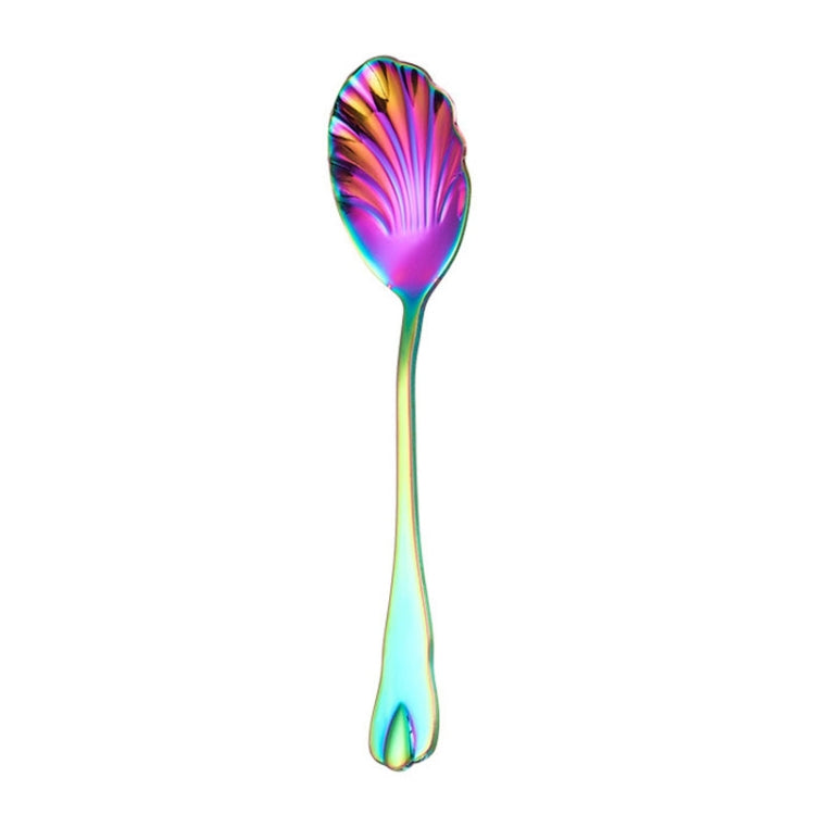 Cucchiaio per gelato, cucchiaio per gelato, cucchiaio per mescolare il caffè, 2 pezzi in acciaio inox, Stainless Steel Color, Gold, Rose Gold, Colorful, Blue, Black