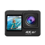 WIFI Colore Dual-Screen HD 4K Anti-Shake Video Telecamera sportiva impermeabile per esterni, Q60AR