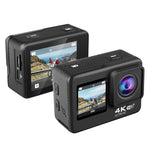 WIFI Colore Dual-Screen HD 4K Anti-Shake Video Telecamera sportiva impermeabile per esterni, Q60AR