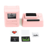 Tastiera meccanica MAC Retro Light Transmission Keycap, White, Pink, Black, Silver Gray