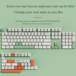 Kit tastiera meccanica personalizzata hot-plug RGB a 3 modalità wireless Bluetooth a 82 tasti + copritastiera, Kit + Keycap(White), Kit + Keycap(Black)