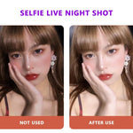Luce anello selfie ricaricabile con clip per smartphone