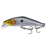 HENGJIA 5.7cm 3.4g Microbe Road Lures Slow Sinking Minnow Fake Bait, 1, 2, 3, 4, 5, 6, 7, 8, 9, 10, 10 Colors Bagged, 10 Colors Boxed