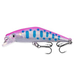 HENGJIA 5.7cm 3.4g Microbe Road Lures Slow Sinking Minnow Fake Bait, 1, 2, 3, 4, 5, 6, 7, 8, 9, 10, 10 Colors Bagged, 10 Colors Boxed