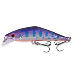 HENGJIA 5.7cm 3.4g Microbe Road Lures Slow Sinking Minnow Fake Bait, 1, 2, 3, 4, 5, 6, 7, 8, 9, 10, 10 Colors Bagged, 10 Colors Boxed