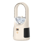 Ventilatore da tavolo senza lama USB con display LED