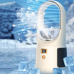 Ventilatore da tavolo senza lama USB con display LED