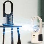 Ventilatore da tavolo senza lama USB con display LED