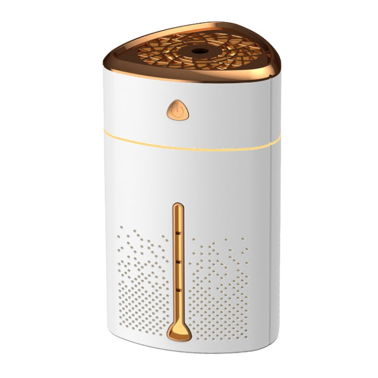 Atomizzatore per luce notturna per uso domestico con umidificatore purificante agli ioni d'argento plug-in USB silenzioso, Electroplated White, Electroplated Green, White, Green, Duck