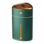 Atomizzatore per luce notturna per uso domestico con umidificatore purificante agli ioni d'argento plug-in USB silenzioso, Electroplated White, Electroplated Green, White, Green, Duck