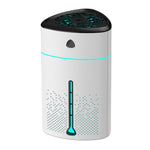 Atomizzatore per luce notturna per uso domestico con umidificatore purificante agli ioni d'argento plug-in USB silenzioso, Electroplated White, Electroplated Green, White, Green, Duck