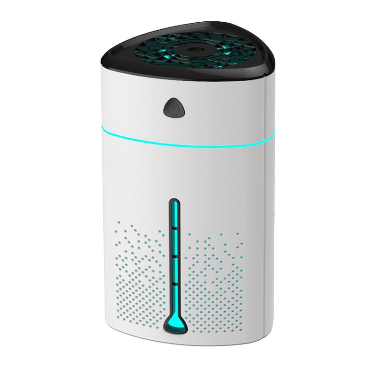 Atomizzatore per luce notturna per uso domestico con umidificatore purificante agli ioni d'argento plug-in USB silenzioso, Electroplated White, Electroplated Green, White, Green, Duck