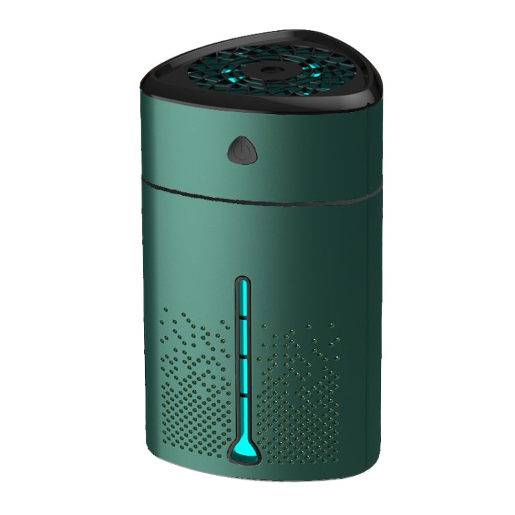Atomizzatore per luce notturna per uso domestico con umidificatore purificante agli ioni d'argento plug-in USB silenzioso, Electroplated White, Electroplated Green, White, Green, Duck