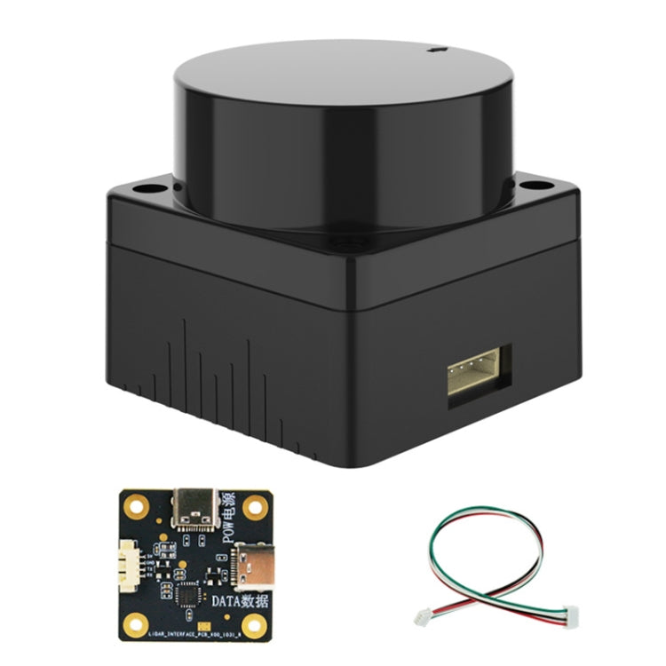 Yahboom Lidar ROS2 Robot SLAM Mappatura Navigazione Distanza TOF, MS200