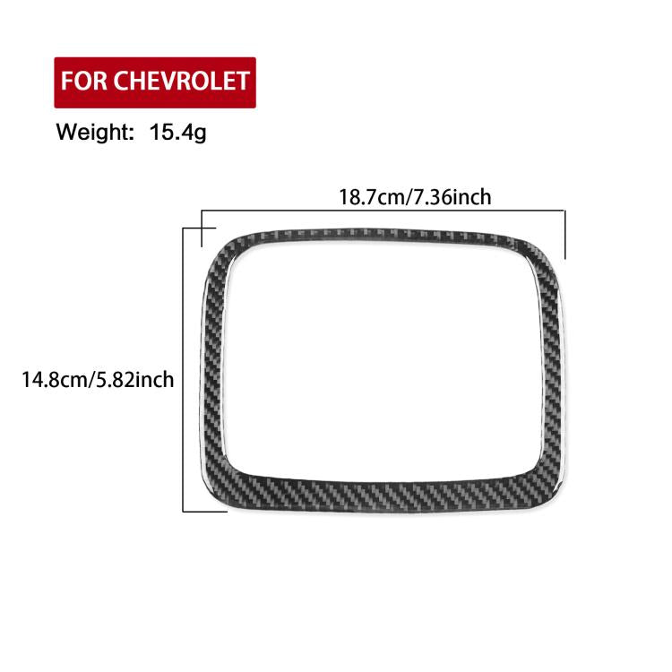 Adesivo decorativo per cornice luce di lettura per guida a sinistra Chevrolet Malibu 2016-2024
