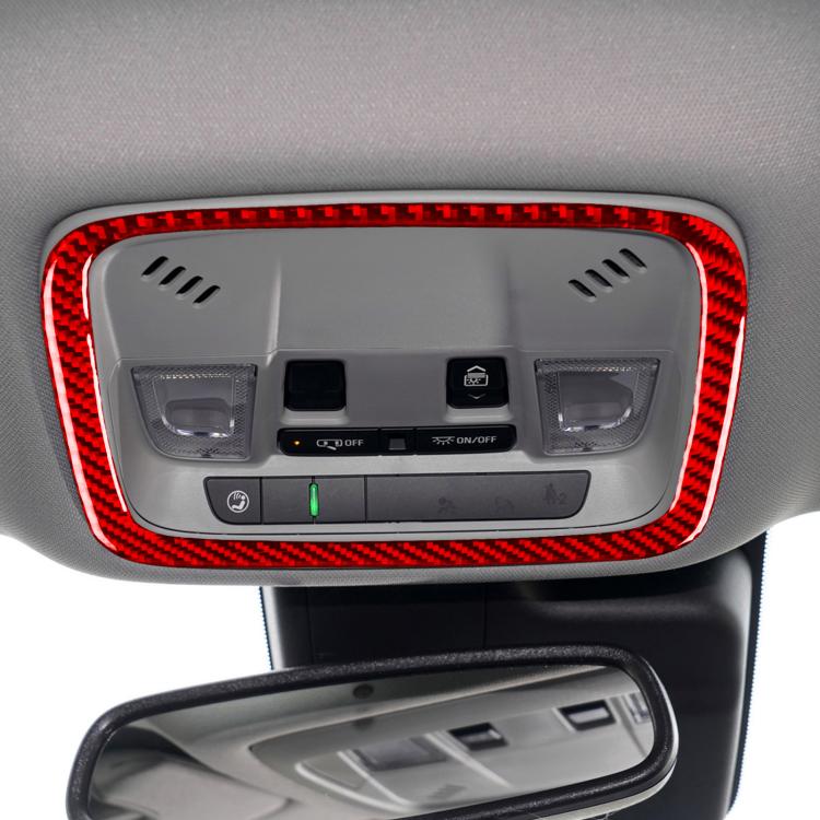 Adesivo decorativo per cornice luce di lettura per guida a sinistra Chevrolet Malibu 2016-2024