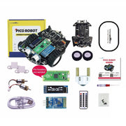 Yahboom Python Programming Smart Car Development Board Kit per Raspberry Pi Pico, Pico Robot
