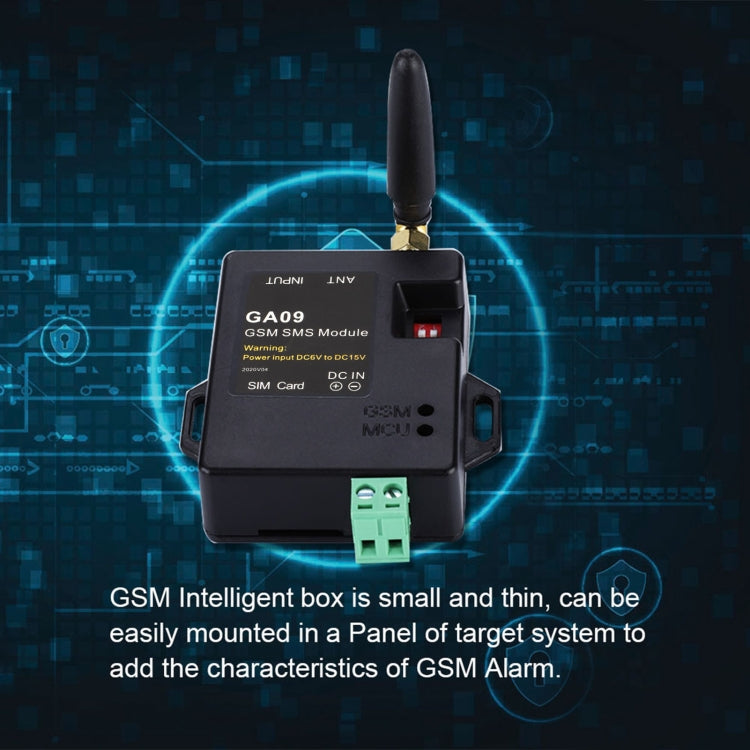 Modulo allarme GSM SMS wireless 8 canali 6-15V