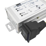 20A Regolatore di velocità CC avanti e indietro 9-60V Scheda di controllo PWM del driver del motore a impulsi larghi, Speed Regulator