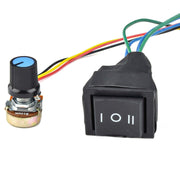 20A Regolatore di velocità CC avanti e indietro 9-60V Scheda di controllo PWM del driver del motore a impulsi larghi, Speed Regulator