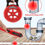 Rilevatore intasamento tubi ferro PVC cemento acciaio