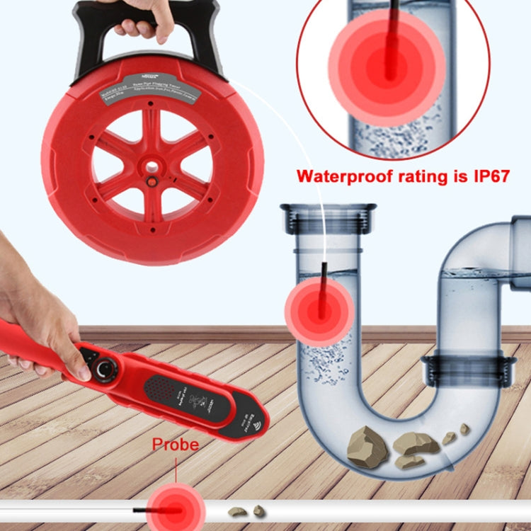 Rilevatore intasamento tubi ferro PVC cemento acciaio