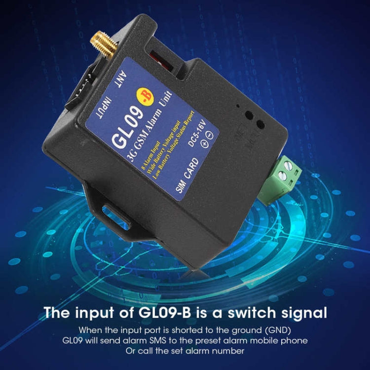 Modulo allarme GSM 3G a 8 canali per sistemi a batteria
