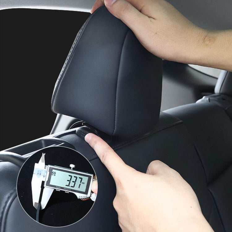 Per Tesla Model Y 2 pezzi Gancio portabagagli posteriore Borsa portaombrelli, 1pair