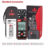 Misuratore di velocità del vento portatile TASI TA641A/TA641B