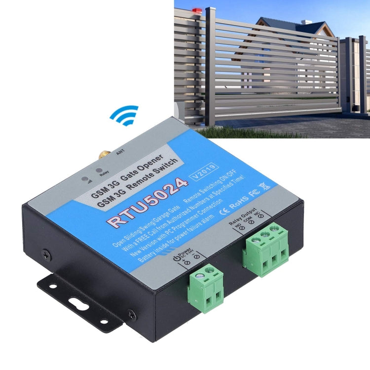Batteria apriporta 2G GSM RTU5024 V2019 con avviso interruzione