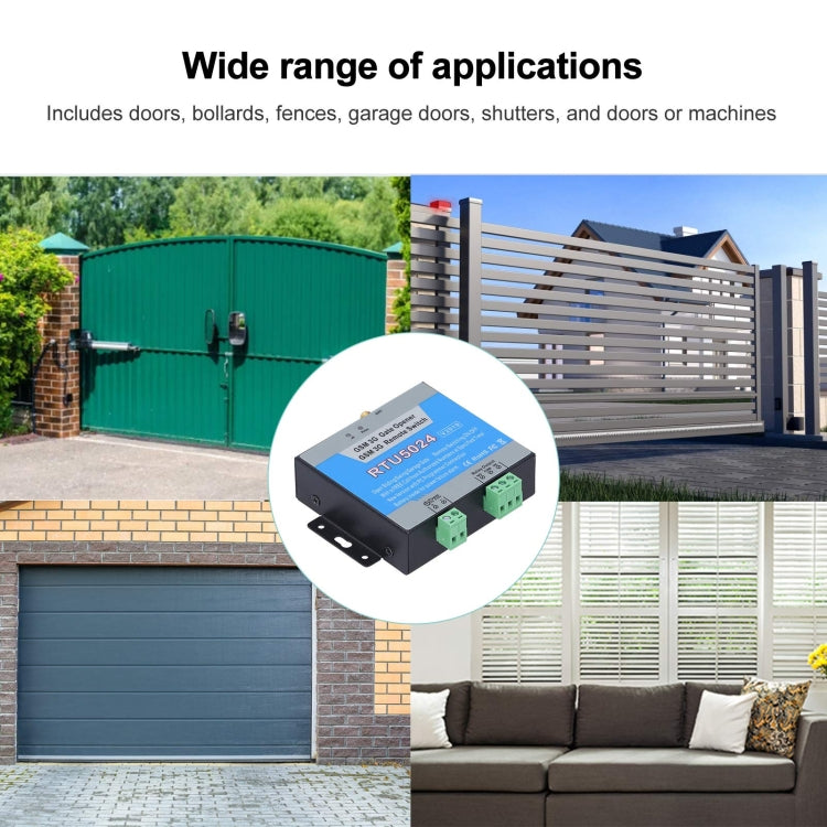 Batteria apriporta 2G GSM RTU5024 V2019 con avviso interruzione