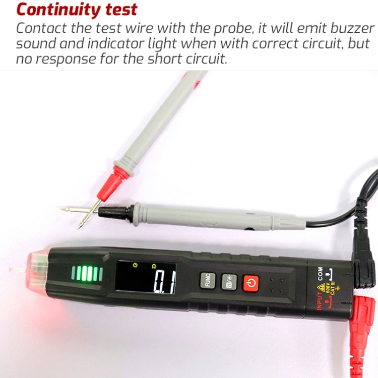 TASI TA13C Smart Pen Multimeter Multimetro digitale portatile compatto ad alta precisione, TA13C