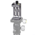 XILETU XJ-8 Clip per telefono cellulare con treppiede per fotocamera in lega di alluminio