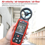 Misuratore digitale velocità vento portatile TASI TA642