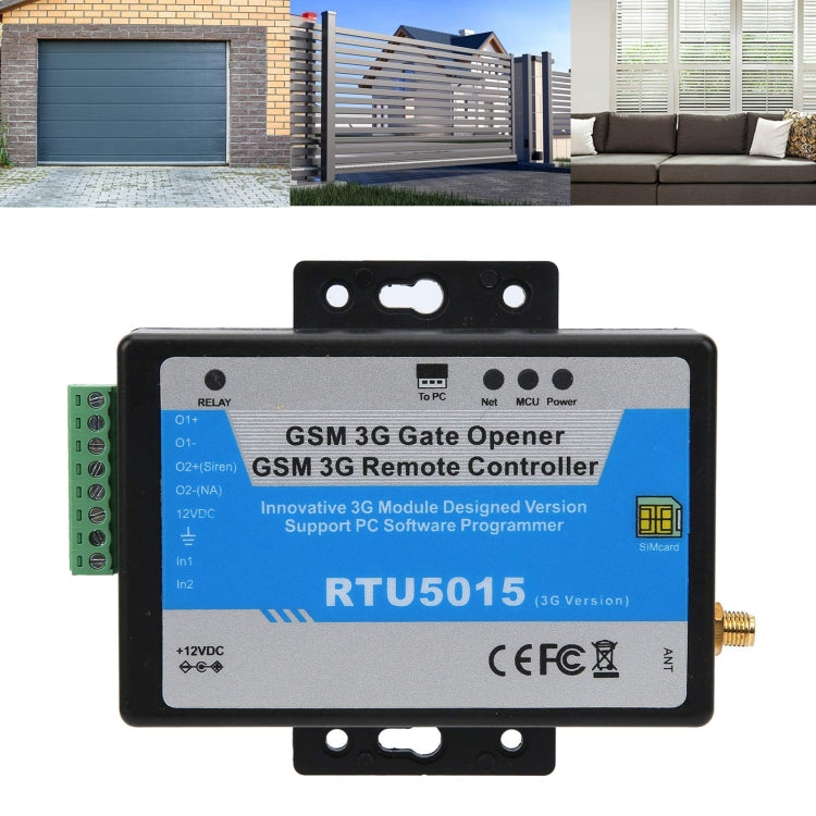 RTU5015 Versione 3G/GSM Interruttore relè telecomando per telefono cellulare apriporta, RTU5015 3G