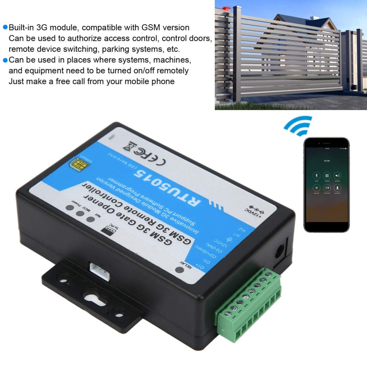 Interruttore relè telecomando GSM 3G apriporta 12V