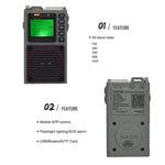 Radio Bluetooth portatile HanRongda HRD-787 con LED SOS