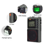 Radio Bluetooth portatile HanRongda HRD-787 con LED SOS