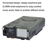 Radio Bluetooth portatile HanRongda HRD-787 con LED SOS