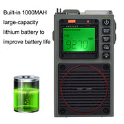 Radio Bluetooth portatile HanRongda HRD-787 con LED SOS