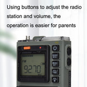 Radio Bluetooth portatile HanRongda HRD-787 con LED SOS