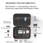 Custodia rigida impermeabile per Insta360 GO 3